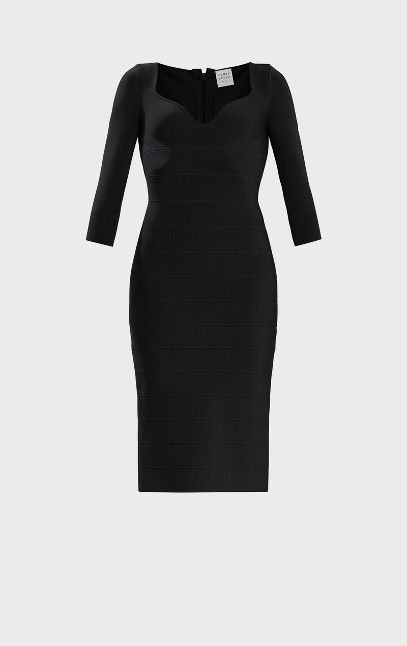 ICON SWEETHEART MIDI DRESS HERV LGER ICON SWEETHEART MIDI DRESS HERV LGER