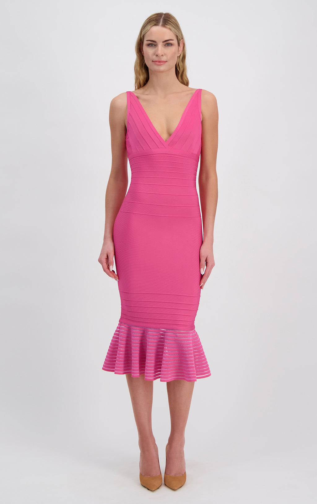 Hervé Léger pink dress – Les Merveilles De Babellou