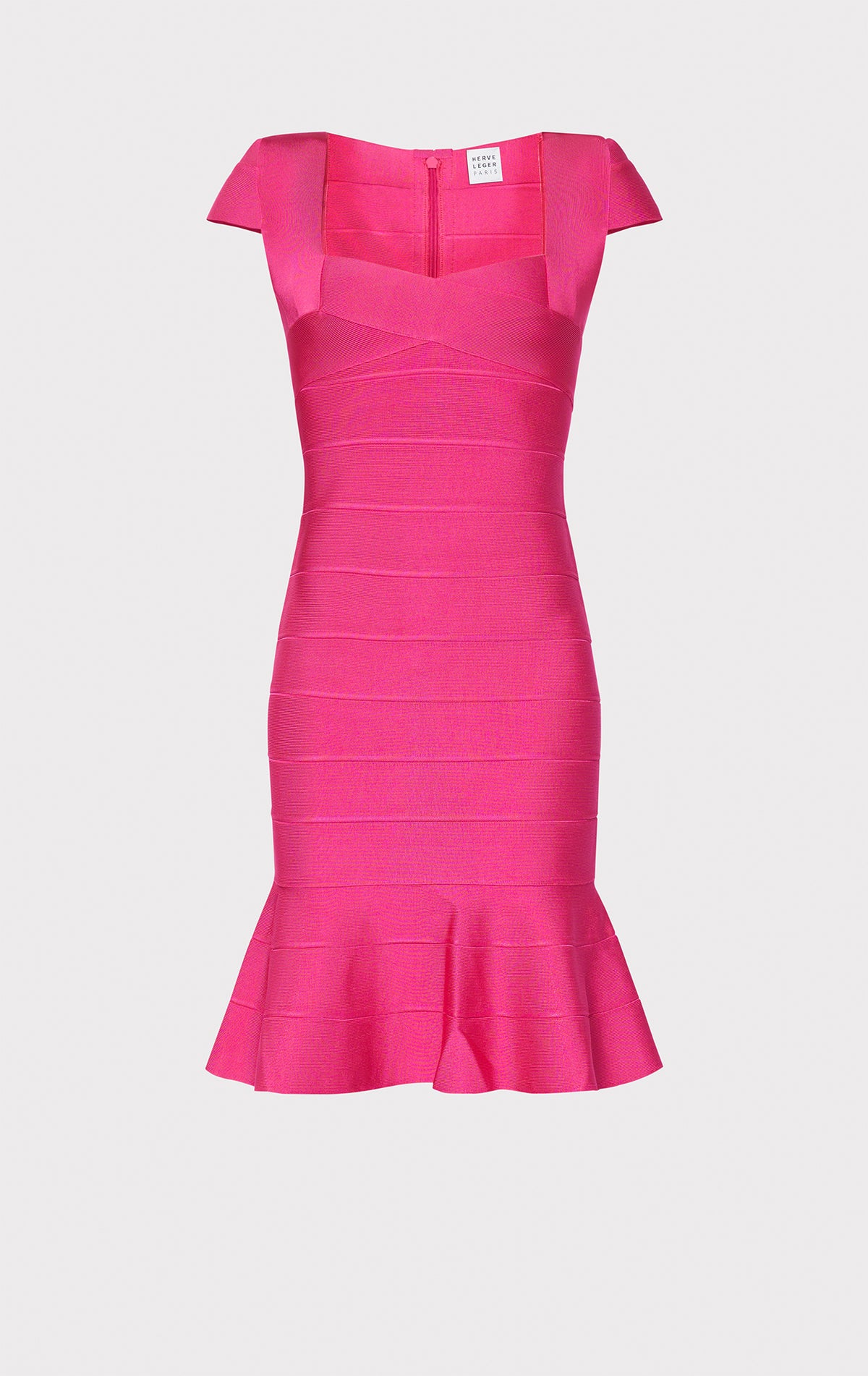 Cap Sleeve bandage dress – HERVÉ LÉGER