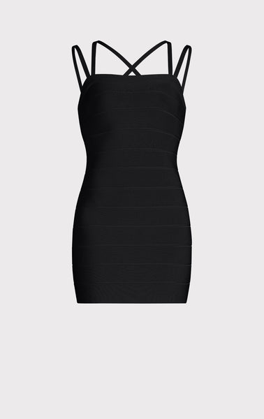 STRAPPY MINI DRESS