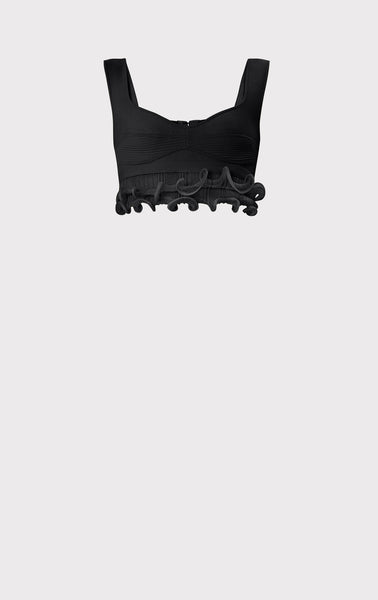 BRA TOP WITH RUFFLE